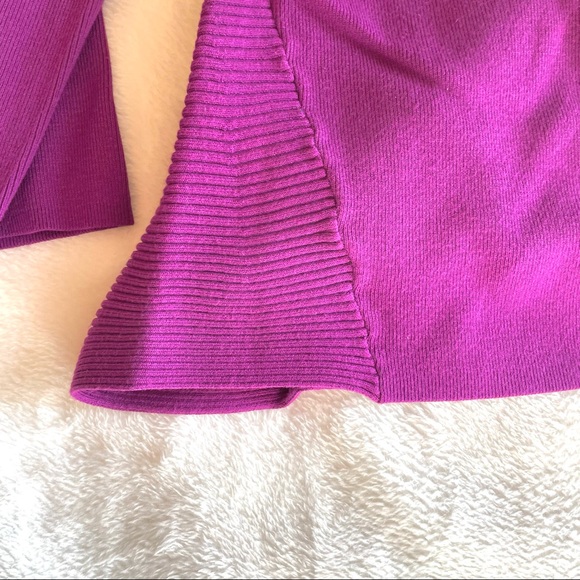 Alfani Women's Swing Knit Top PL Fuschia - Picture 4 of 11